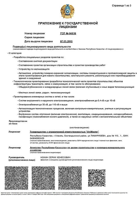 О компании UniMaster