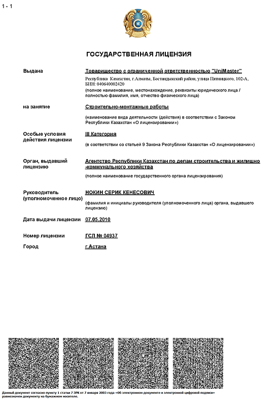 О компании UniMaster